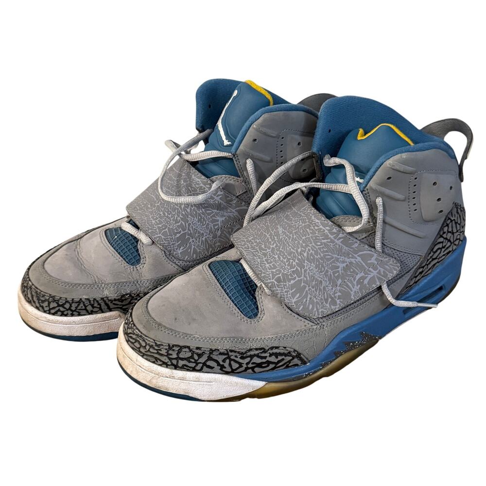 Rare Jordan Son of Mars Low Men Grey Fair Elephant Print 512245-037 Size 12